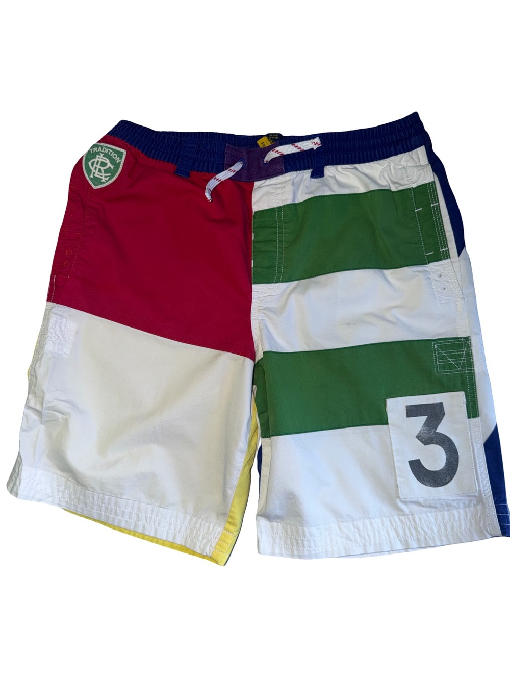 Boys polo shorts size XL